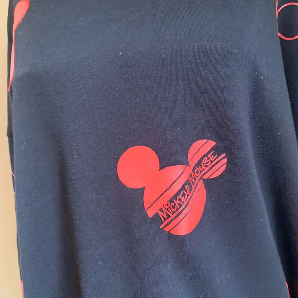 Disney mickey mouse sweatshirt ears hearts size 1x - Picture 2 of 8